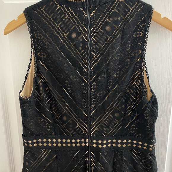 hailee c - black lace mini dress - Picture 2 of 6